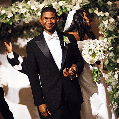 Usher Wedding pics